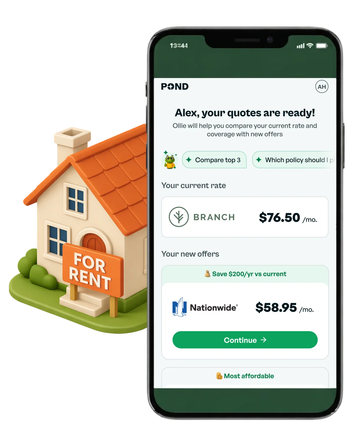 Get Renters Insurance Quotes in Minutes